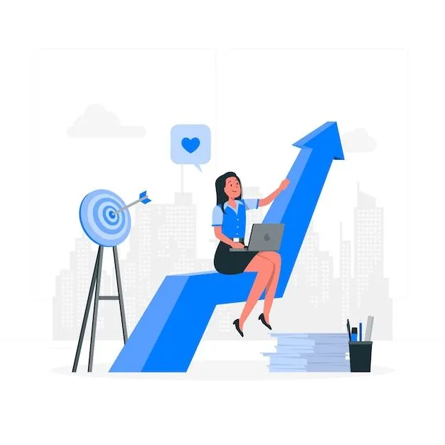 Illustration Karriere-Rakete